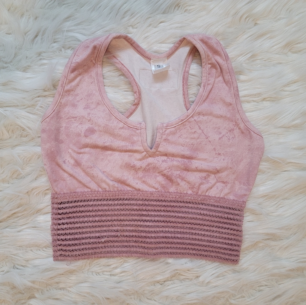 Cute Booty Lounge Marble Crop Top